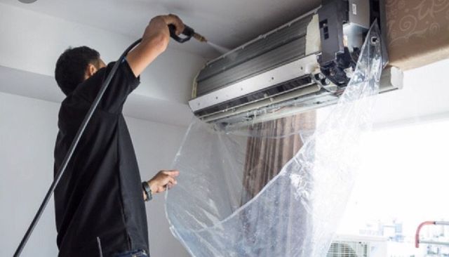 Dịch vụ vệ sinh máy lạnh giá rẻ thành phố mới Bình Dương